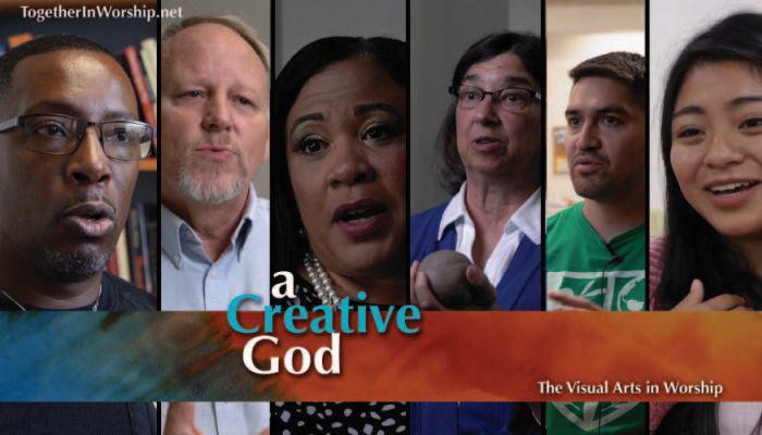 A Creative God.  Visual art resources for worship and small group study.
